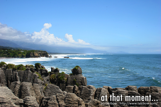 Pancake Rocks（New Zealand）